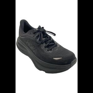 Hoka Men's Bondi 9 Running Sneaker Black/Black - Extra Wide